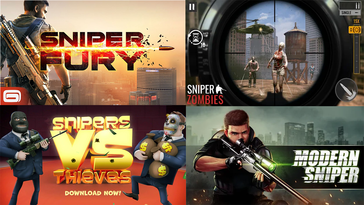 Rekomendasi Permainan Sniper Terbaik untuk Ponsel Android